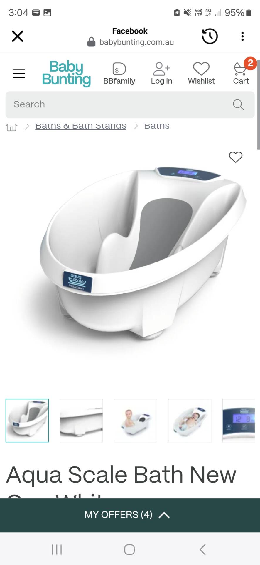 Aqua scale bath