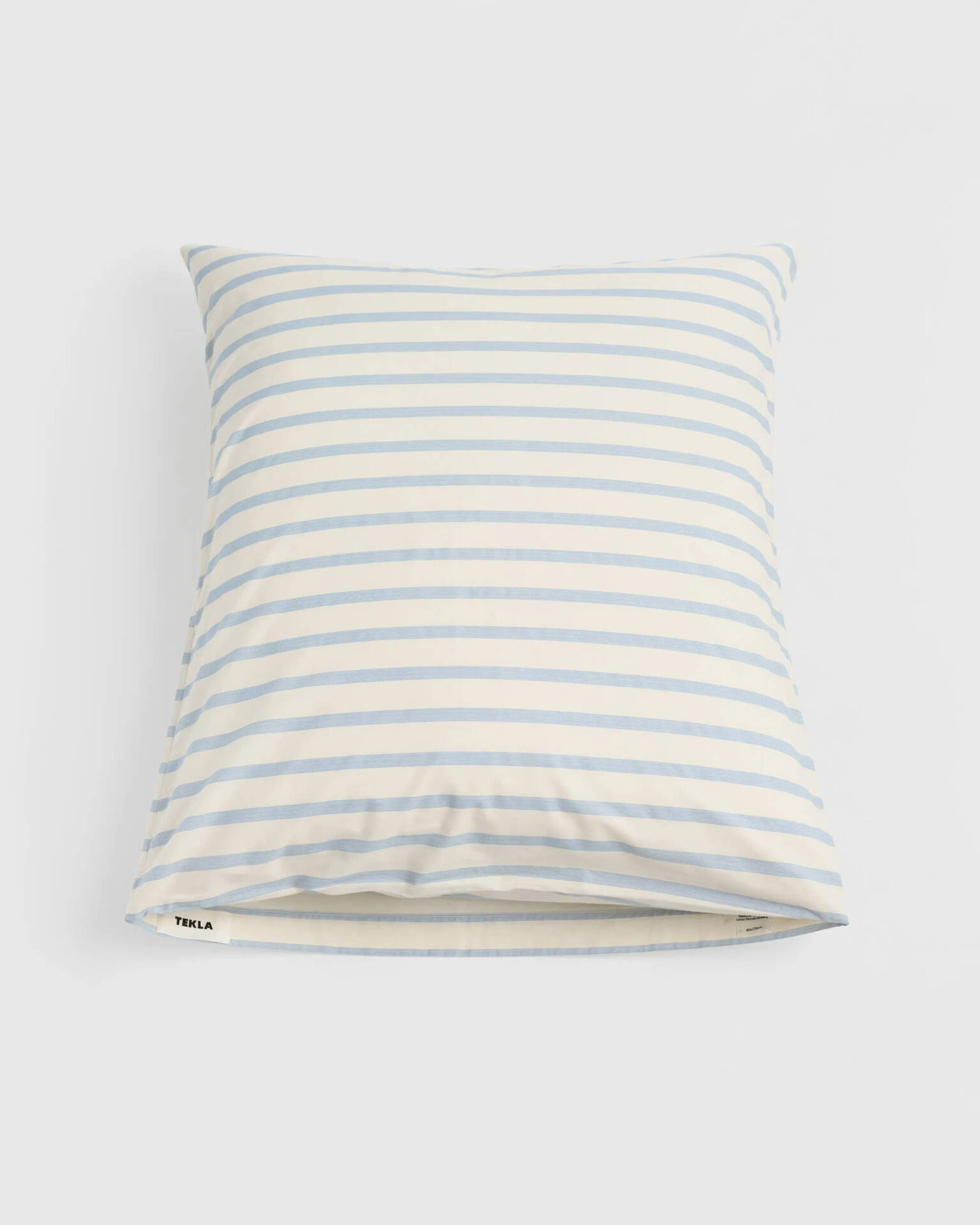 Percale Pillow Sham Set of Two, Needle Stripes