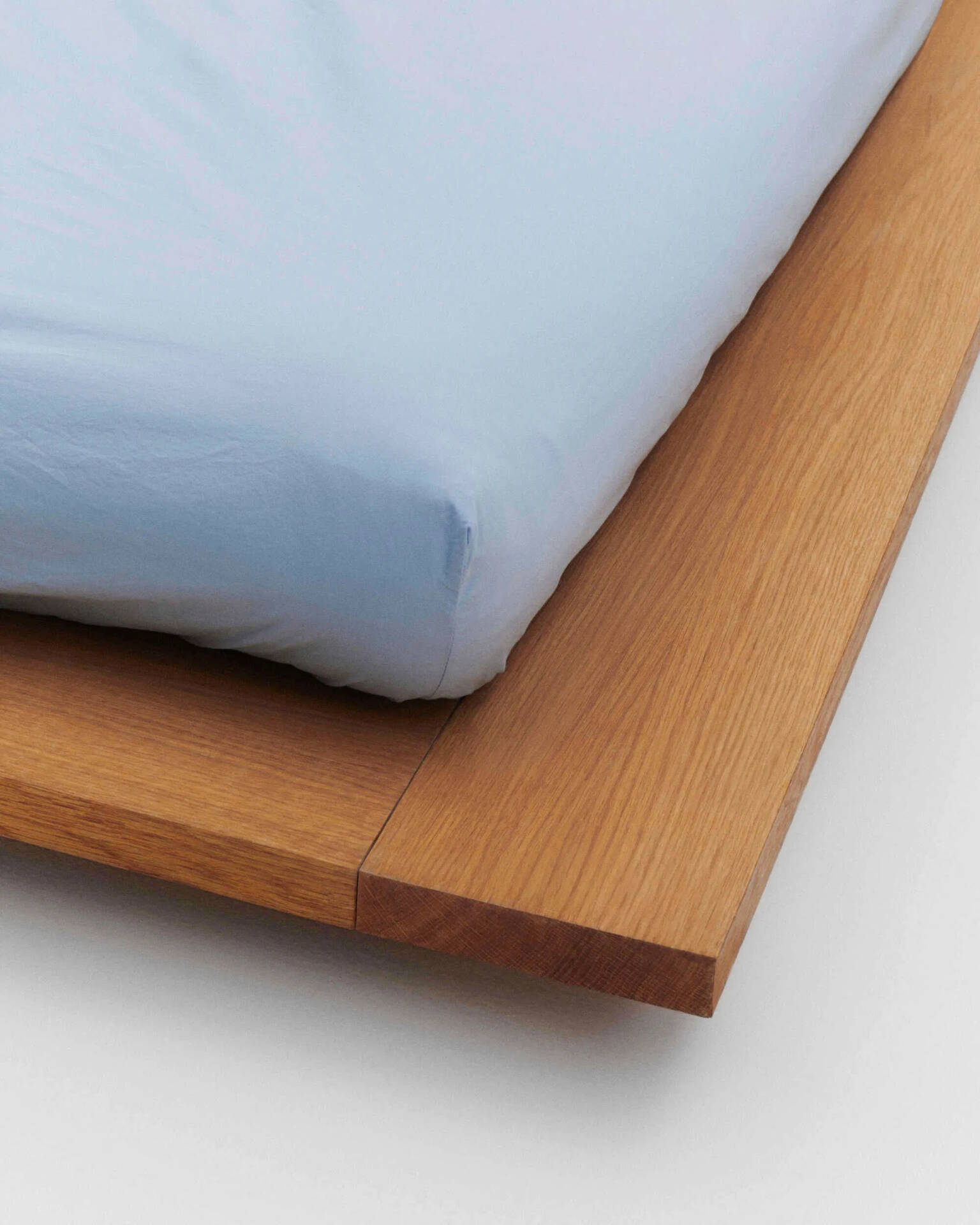 Fitted Sheet, Morning Blue