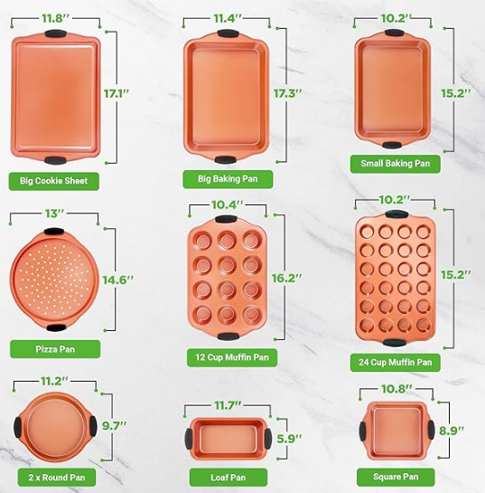 Baking Pans Set