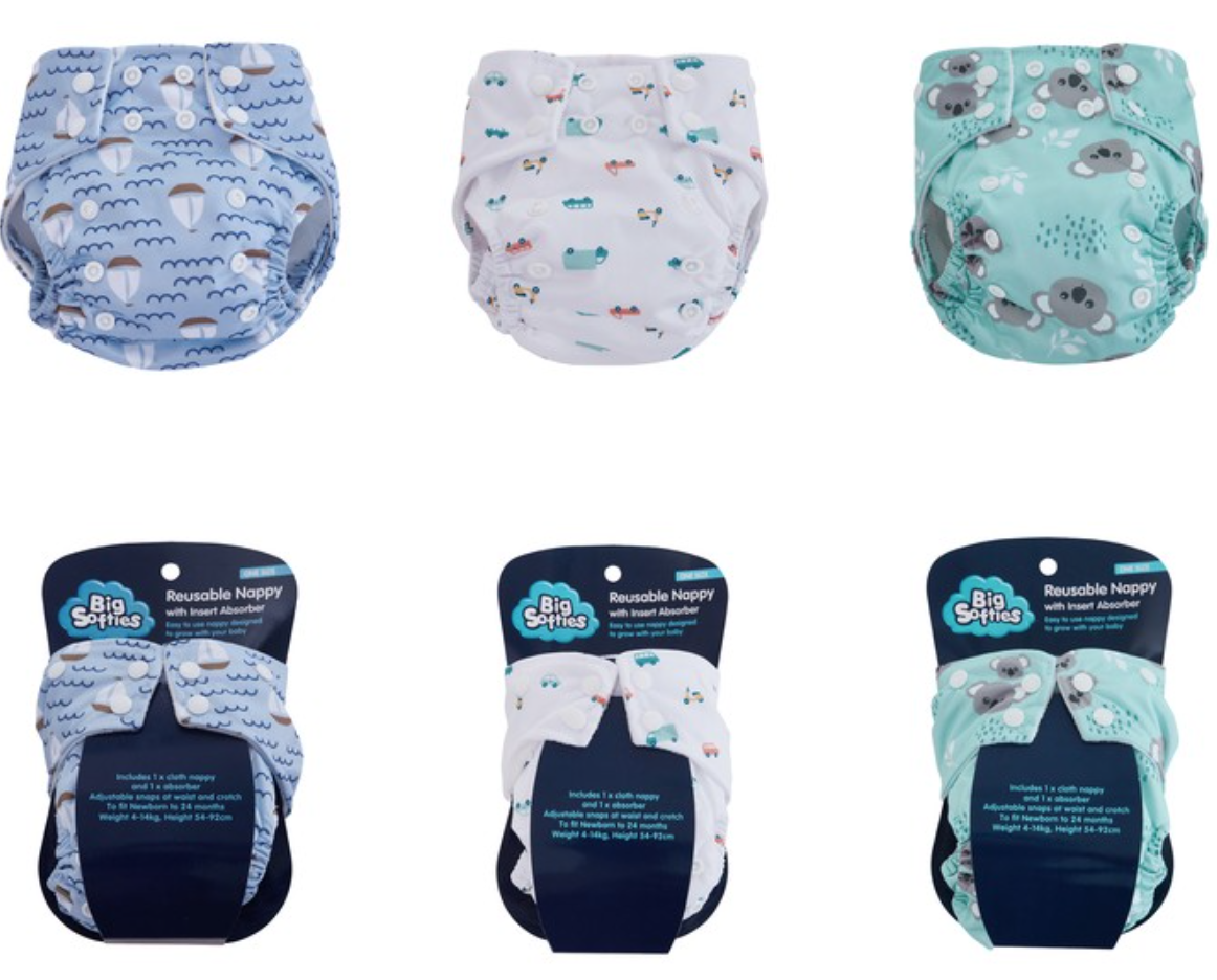 Big Softies Reusable Nappies