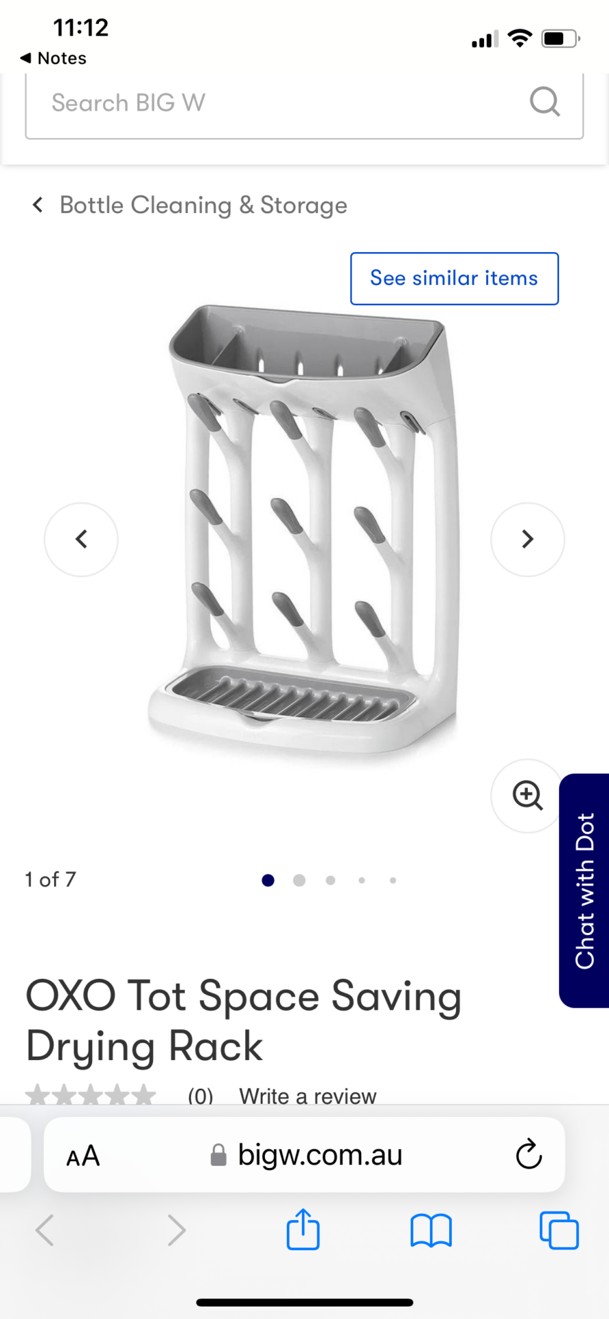 OXO Space Saving Drying Rack