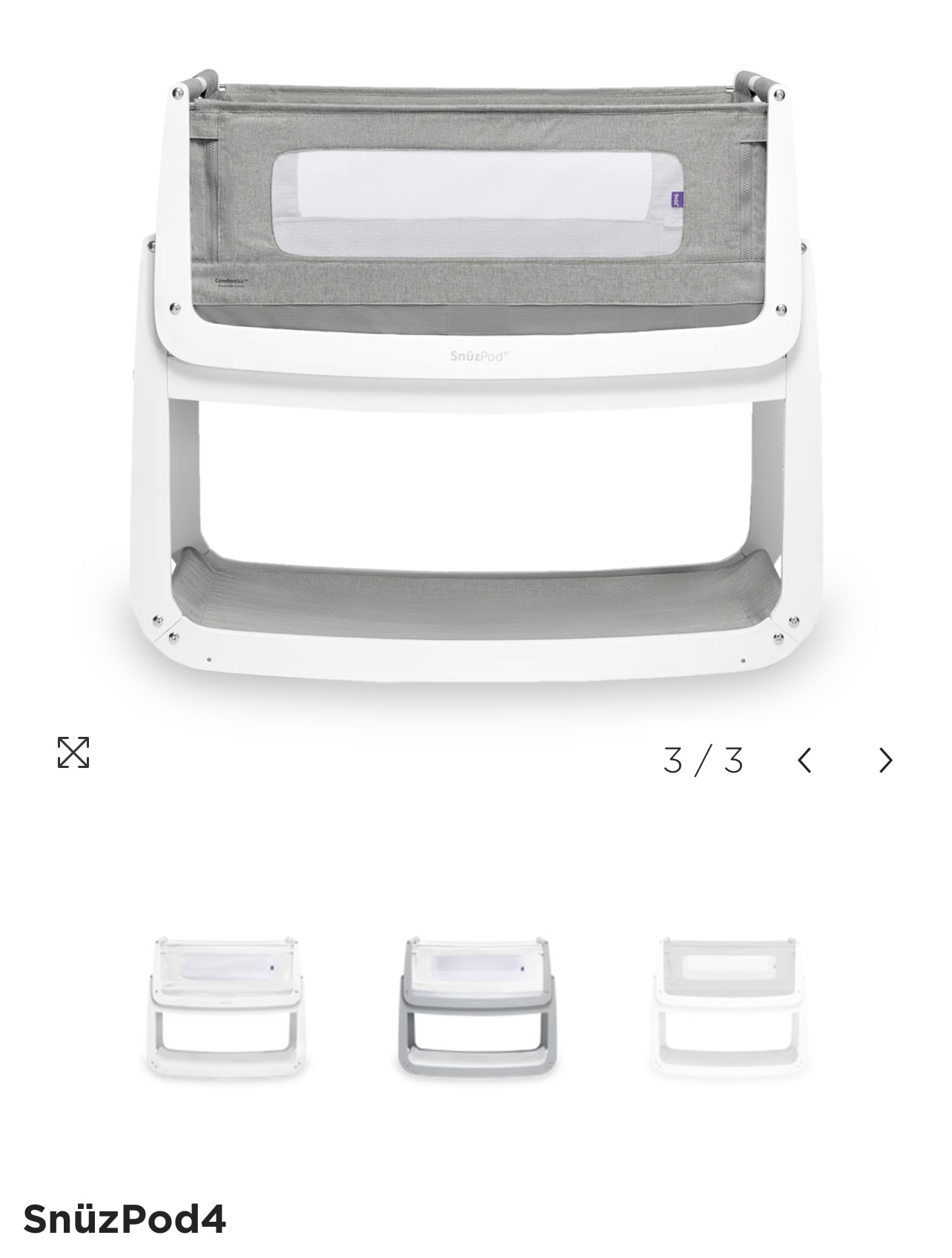 Snuzpod4 (white)