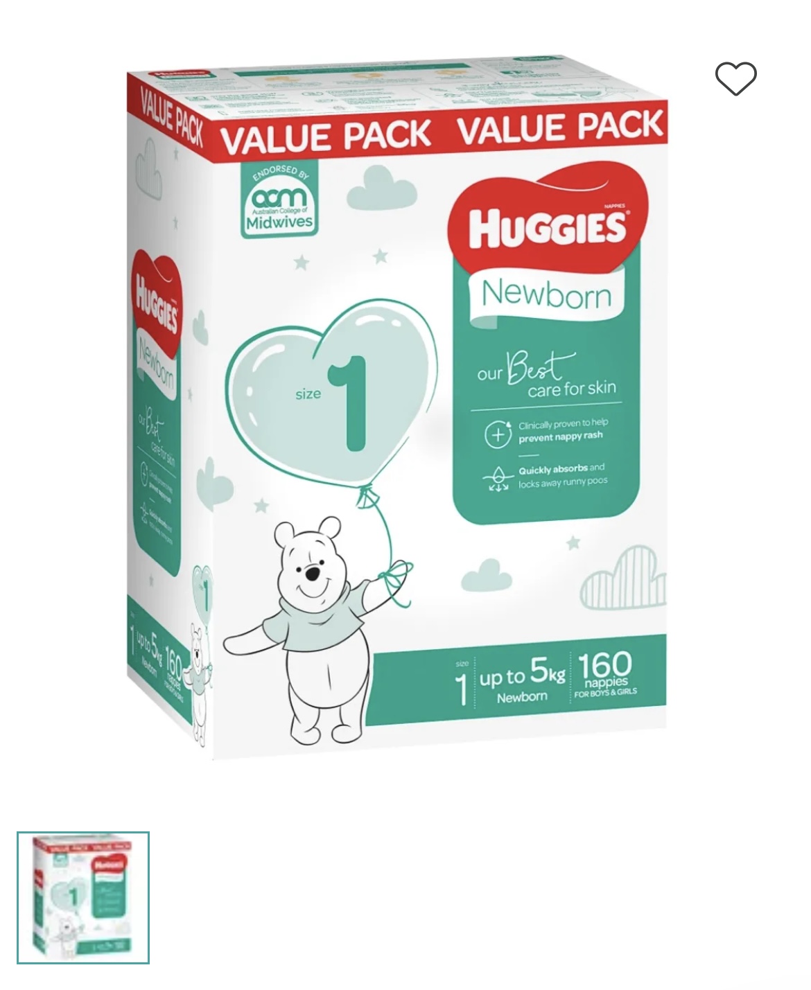 Newborn nappies