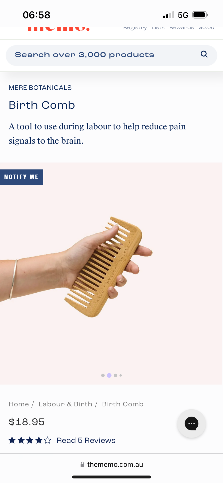 Birth Comb