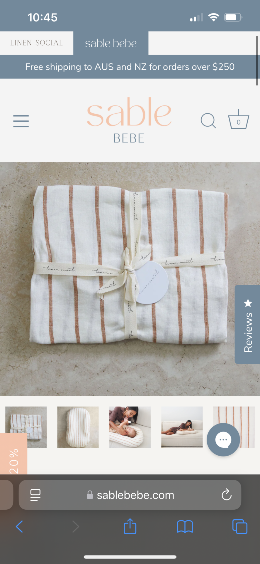 Baby lounger cover