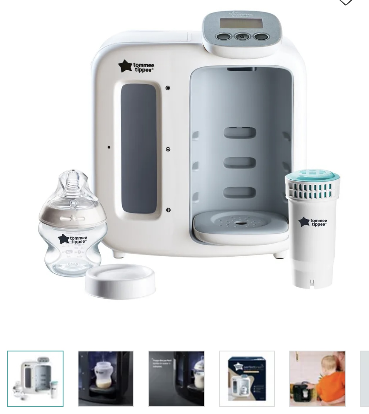 Tommee Tippee Perfect Prep Day And Night Machine - White