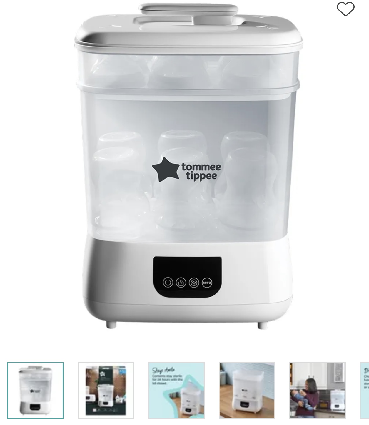 Tommee Tippee Electric Steri-Dryer White