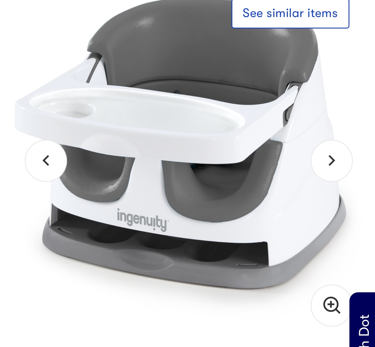 Ingenuity Baby Base 2-in-1 Seat - Slate