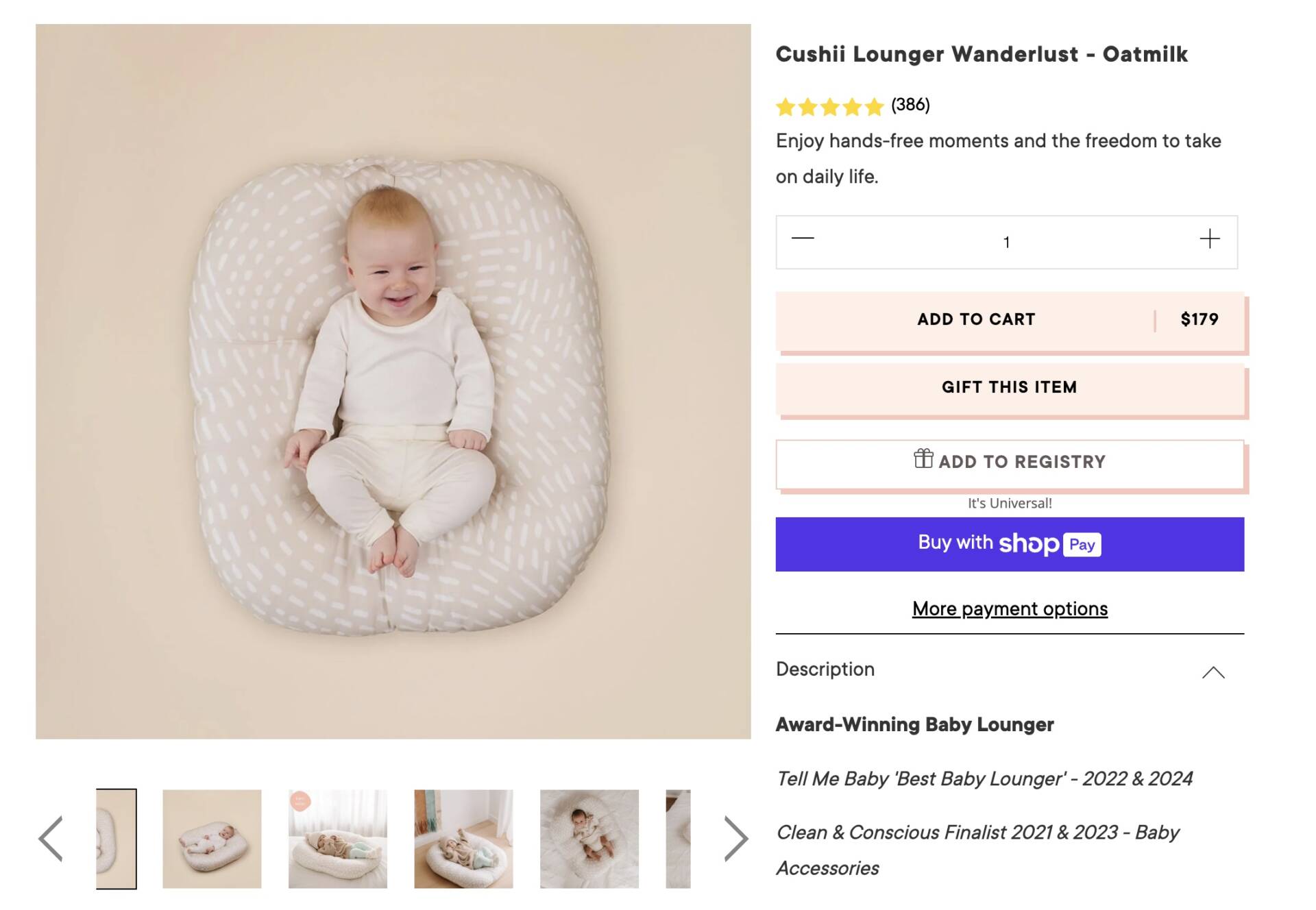Cushii Lounger