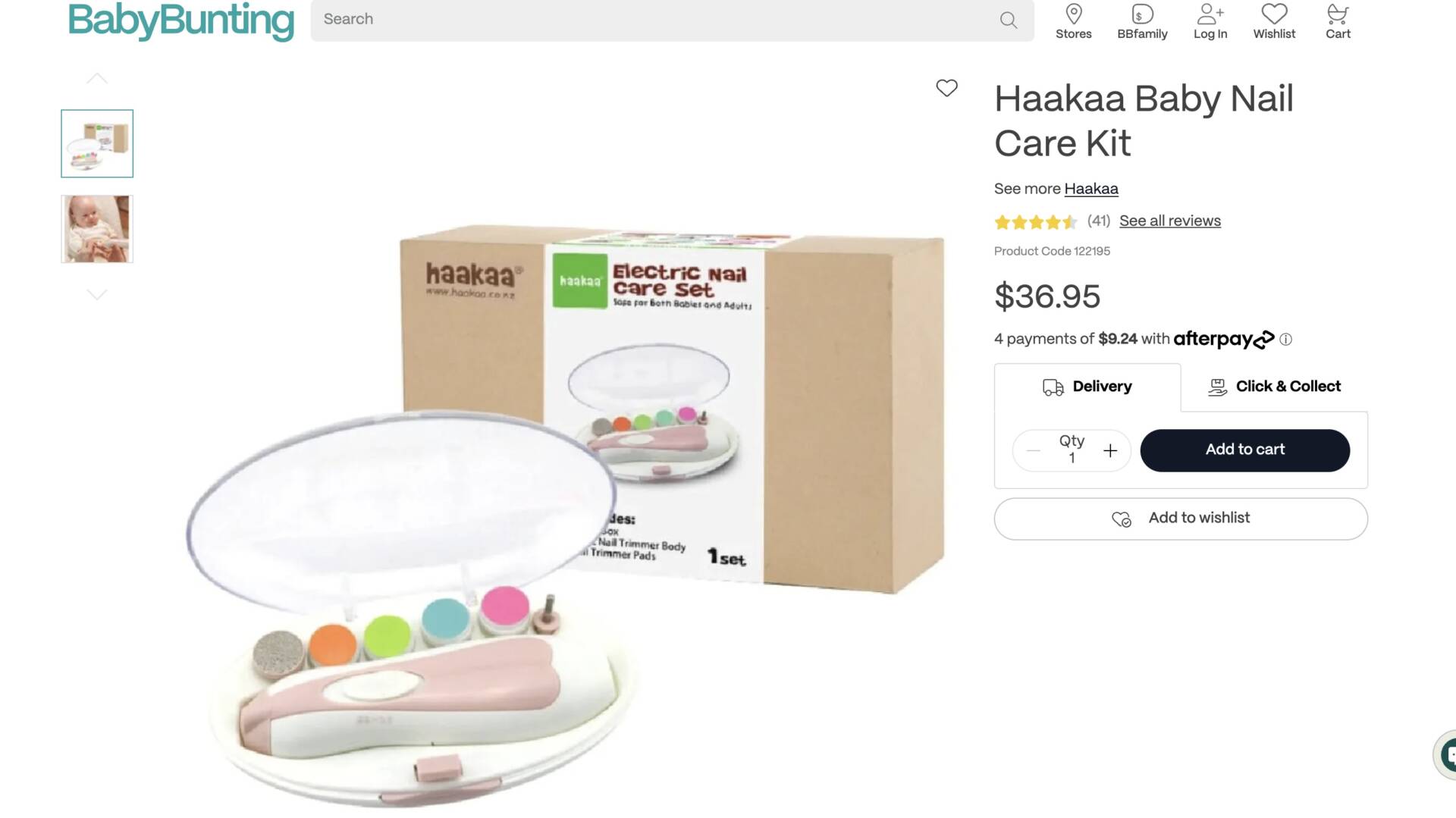 Baby Nail Care Kit