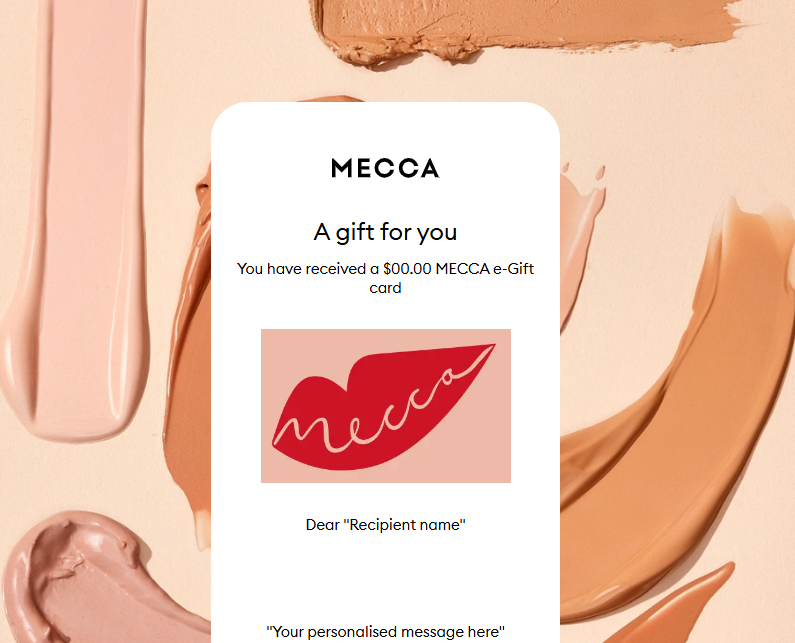 Mecca Giftcard