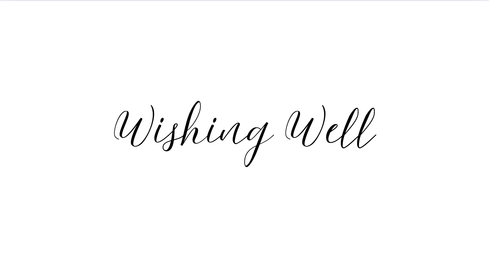 Wishing Well