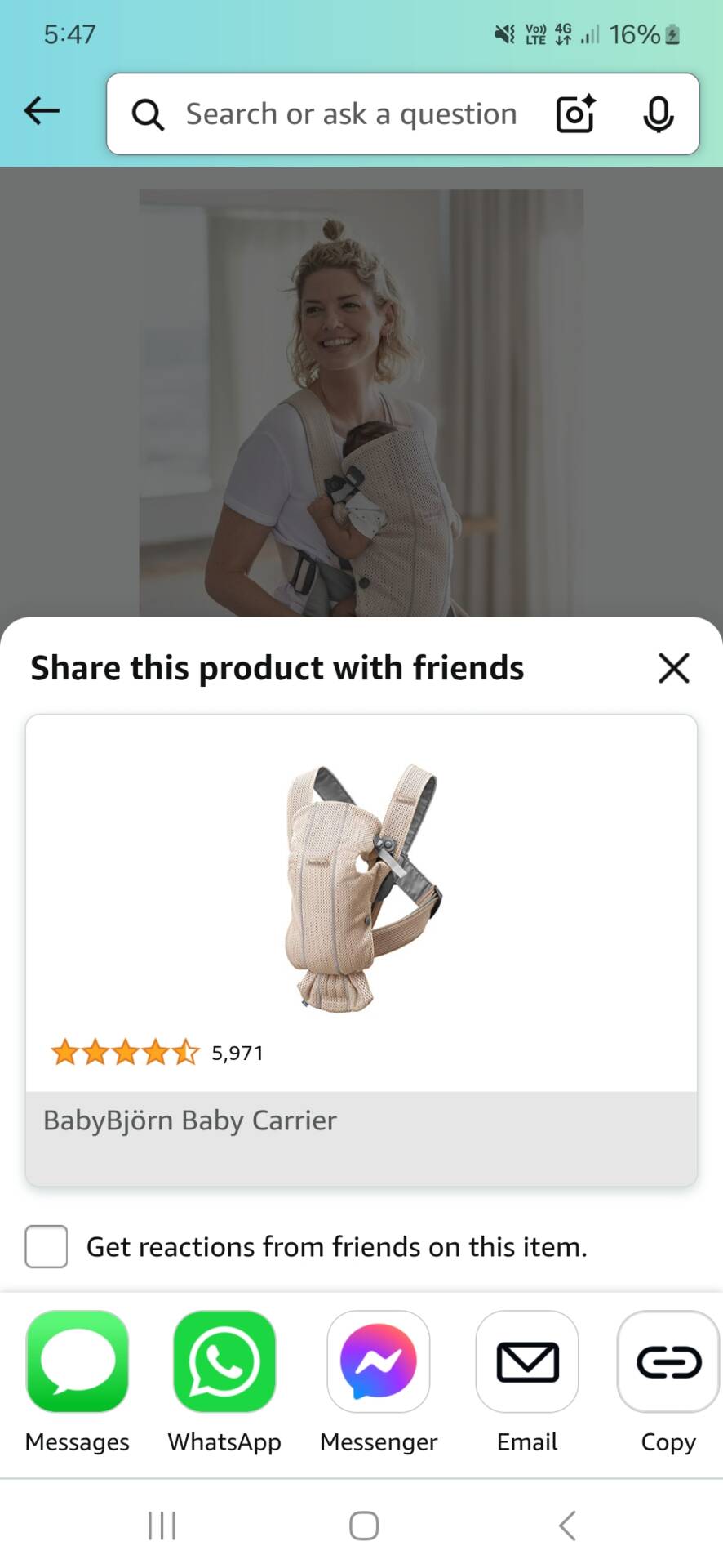 Baby carrier