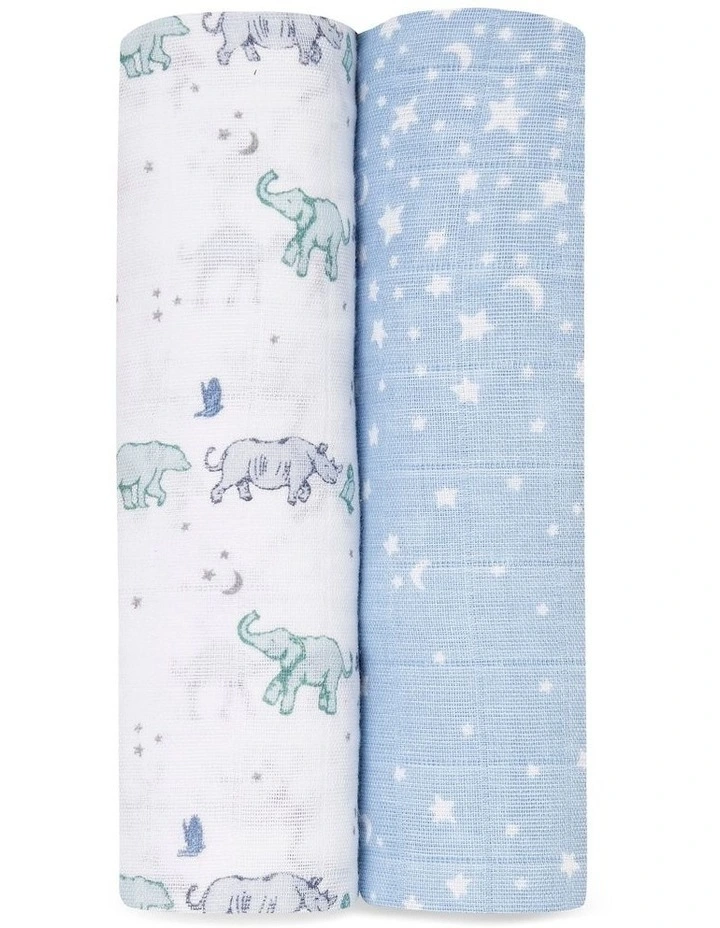 Muslin swaddles (4)