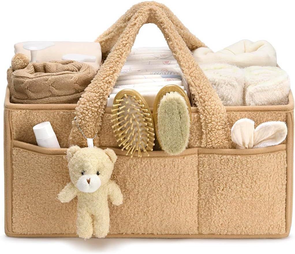 Nappy Caddy - Brown