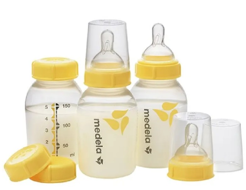 Medela 150ml Bottle & Wide Teats 3 Pack
