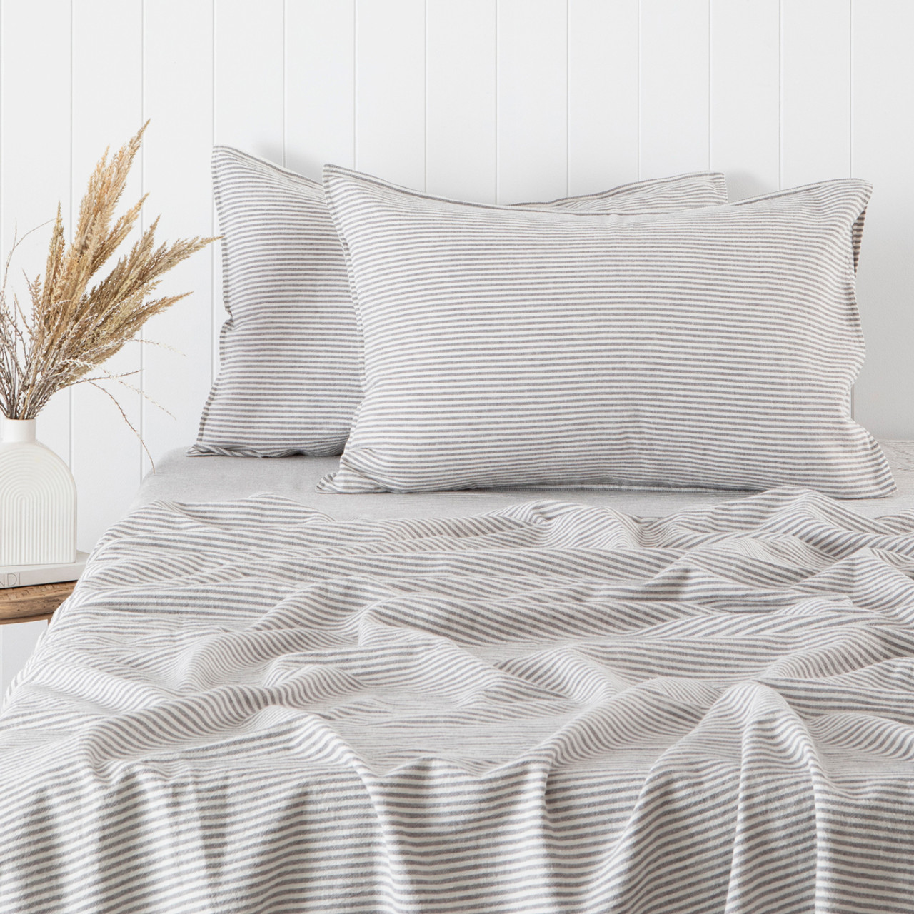 Queen Linen Cotton Sheet Set