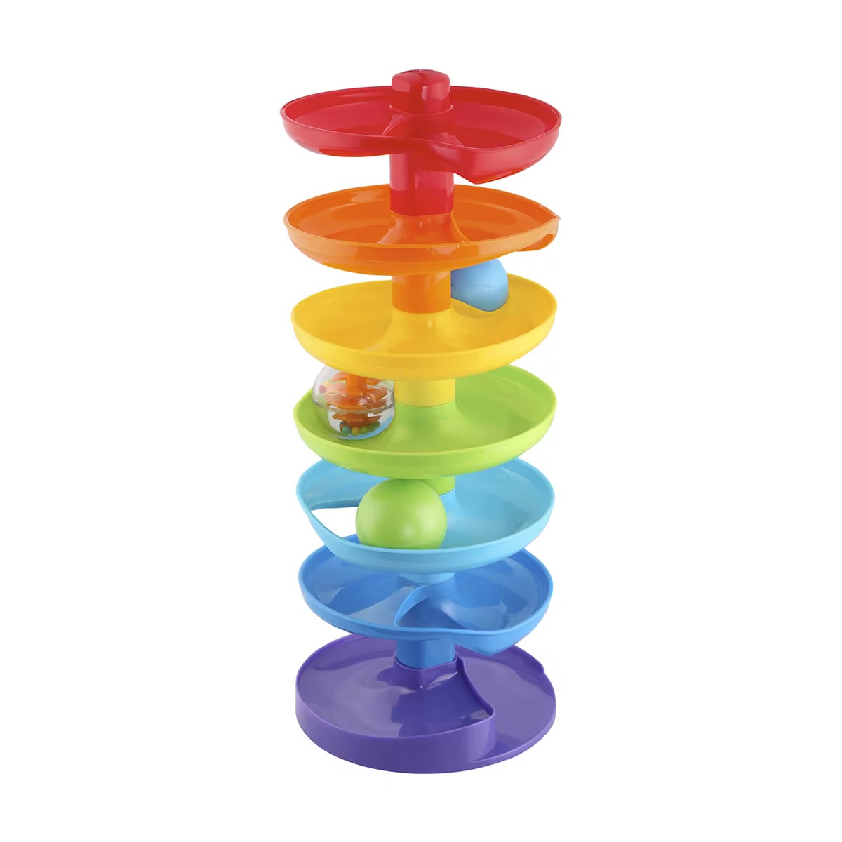 Twirly rainbow ramp