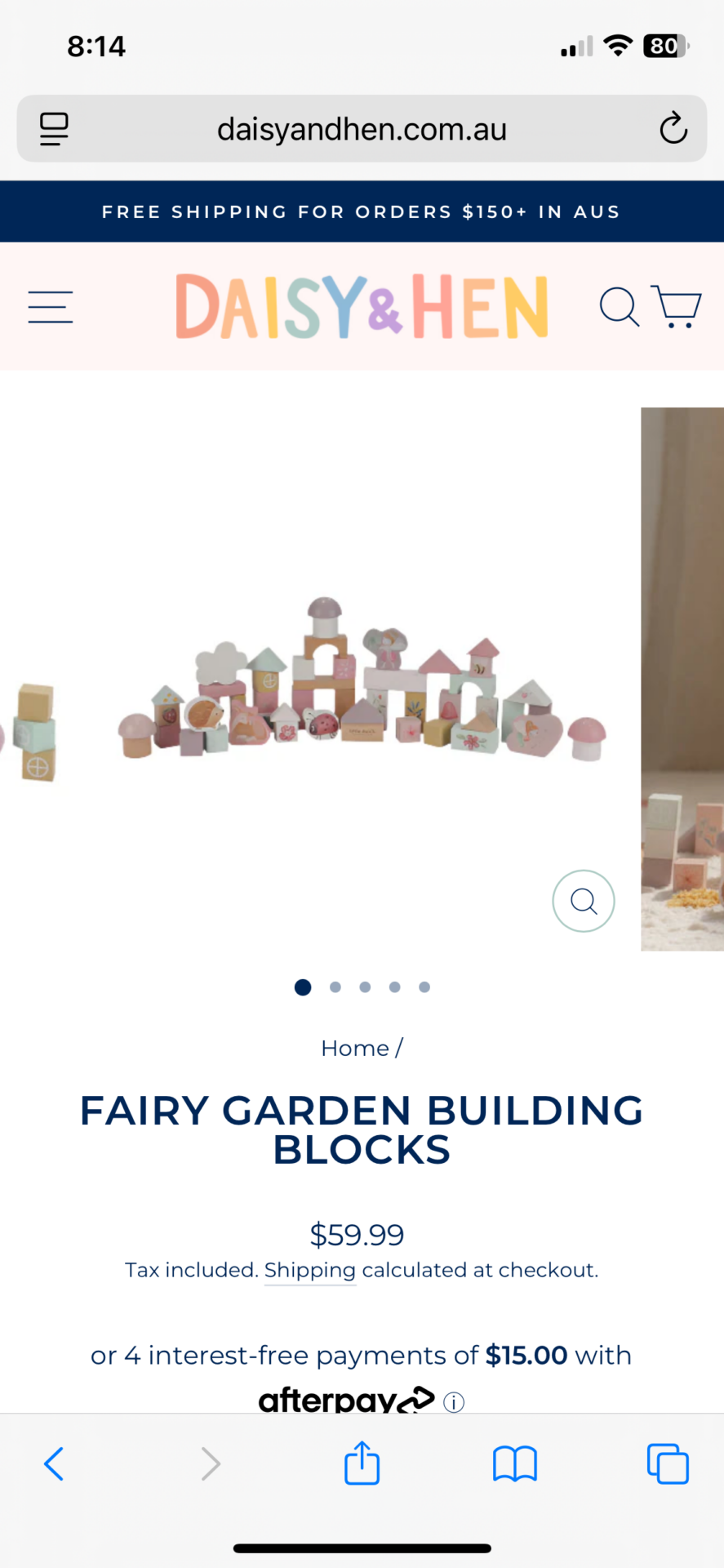 Fairy garden  building blocks