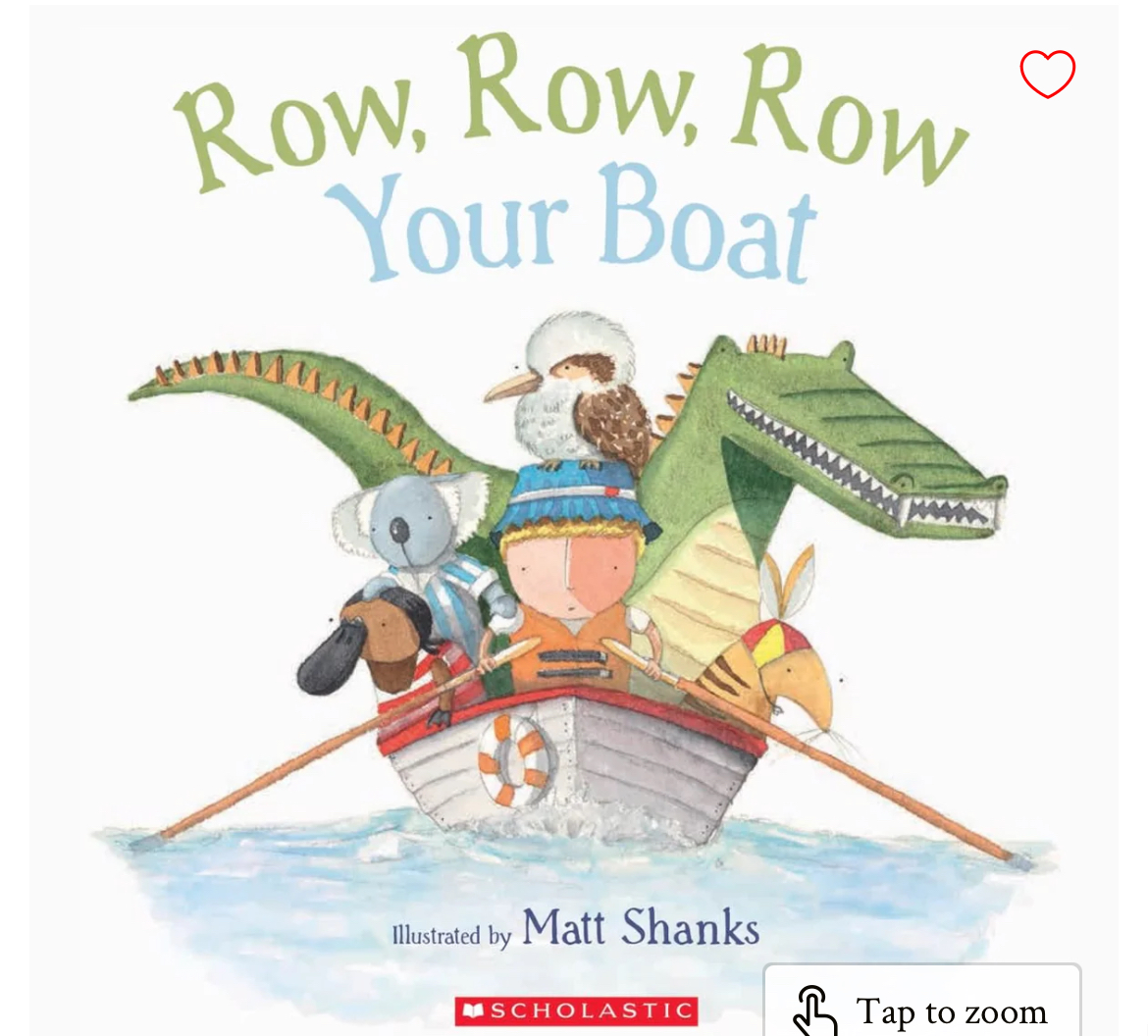 Board book - Row your boat