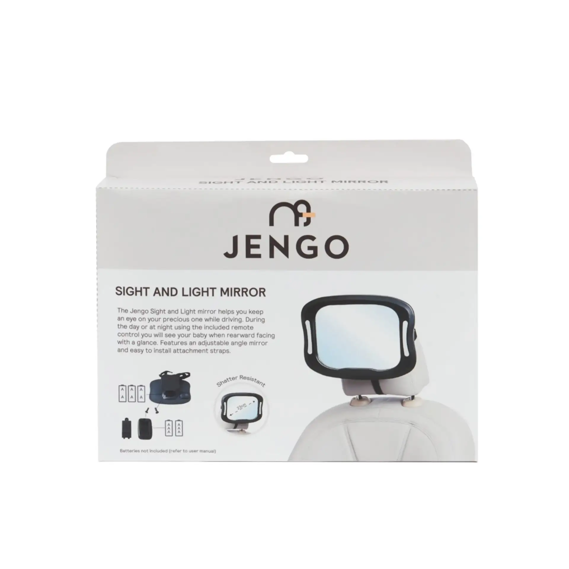 Jengo Sight & Light Adjustable Rear Mirror $38.21