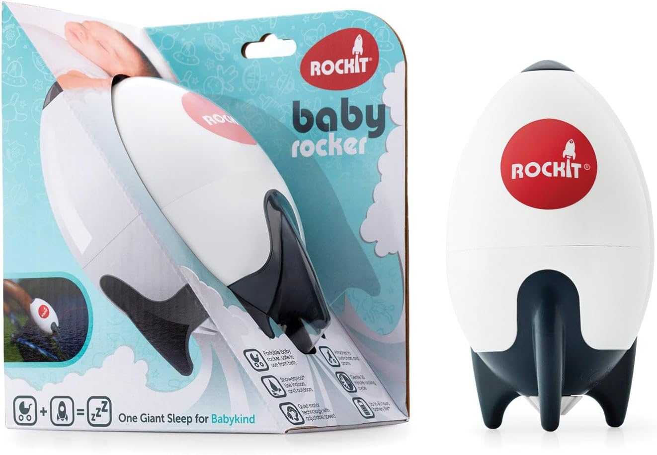 Rockit Portable Baby Rocker. Fits Any Stroller, pram, Pushchair or Buggy Original AA Battery Version $74.95