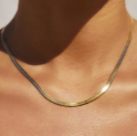 Sylvia Gold Snake Chain Necklace