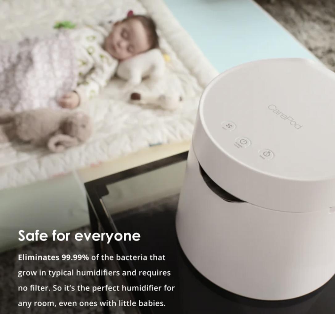 Carepod One - Stainless Steel Humidifier