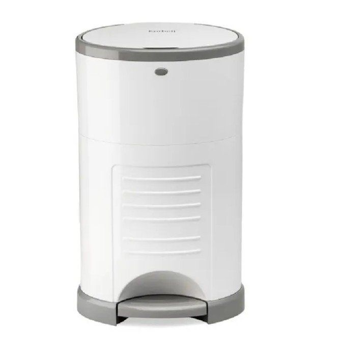 Korbell Nappy Disposal Bin Unit White 16L