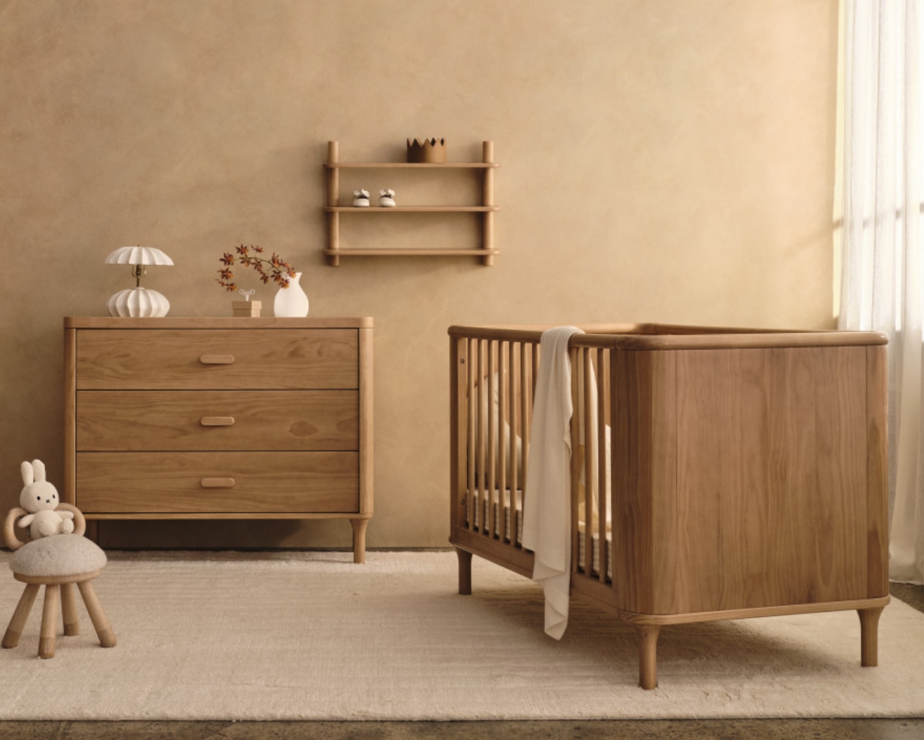 Bed and Drawers