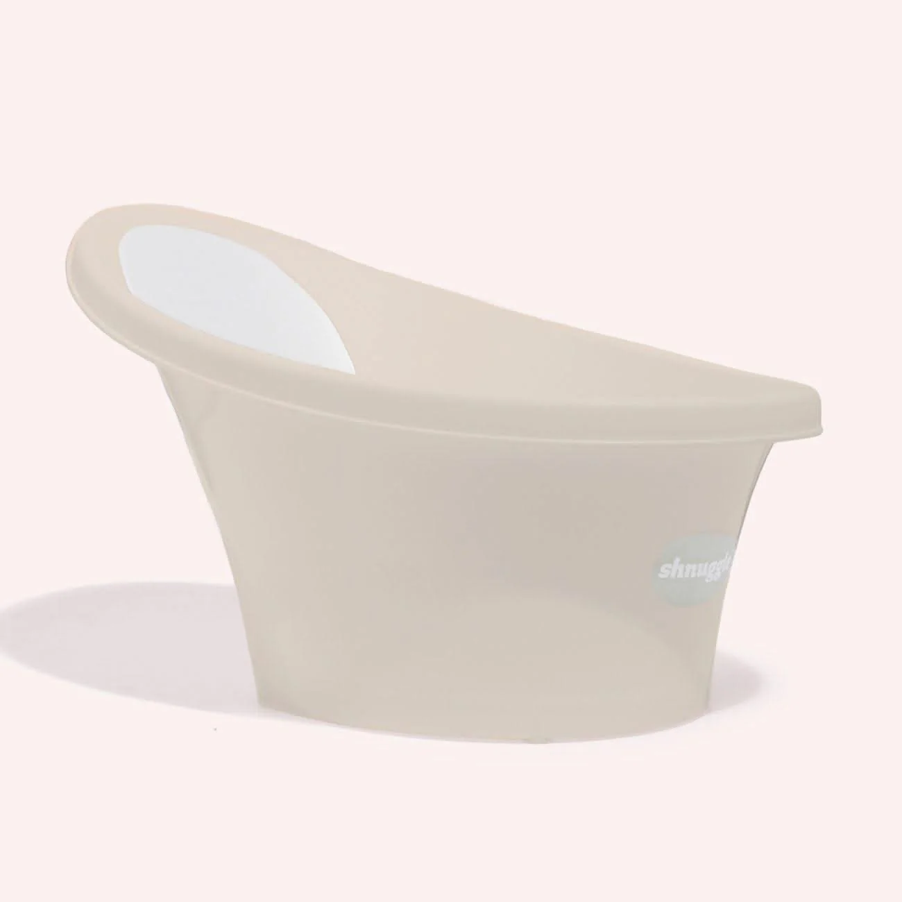 Shnuggle Bath with Plug in Taupe
