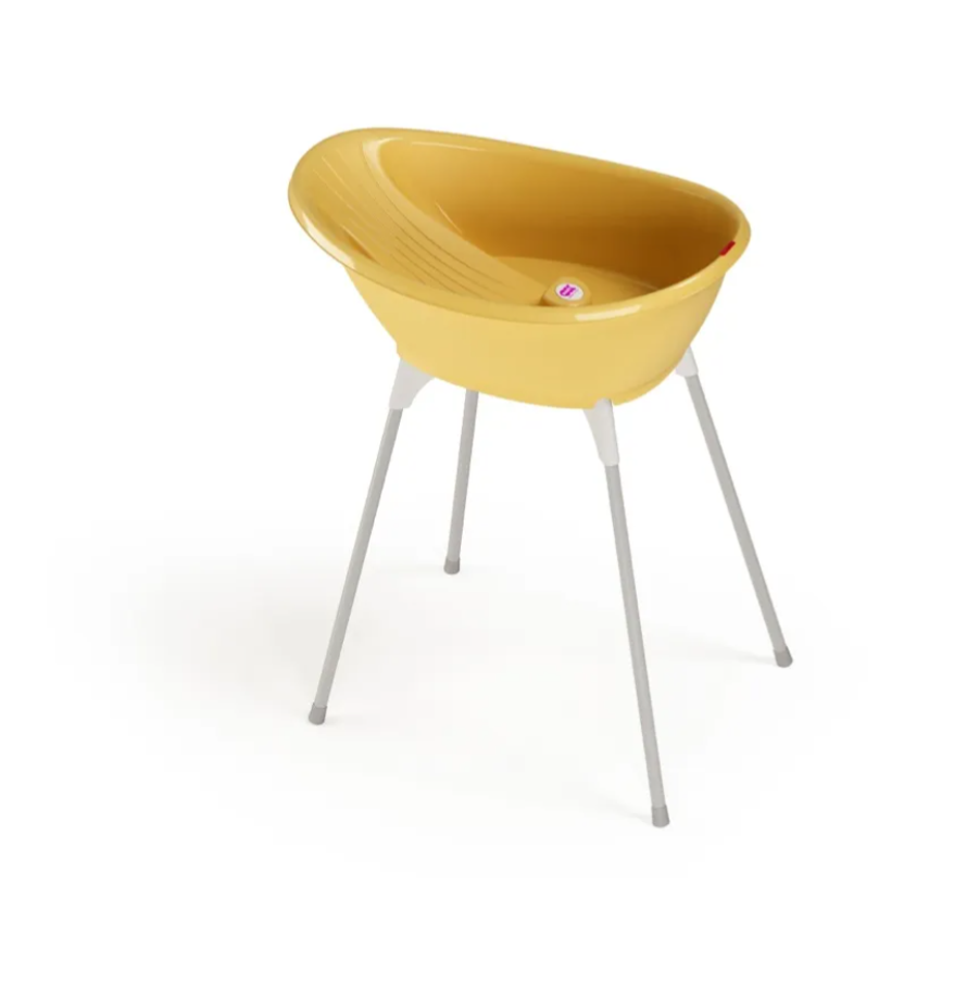 Ok Baby Bella Bath Tub + Support Stand Yellow