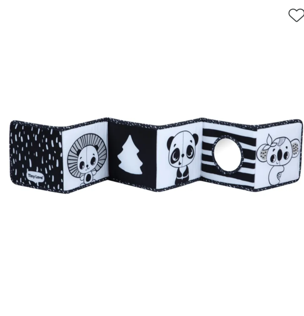 Tiny Love Black & White Decor Double Sided Book