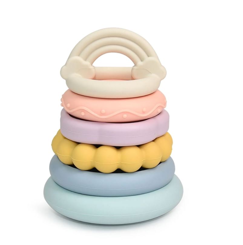 Silicone Stacking Teether