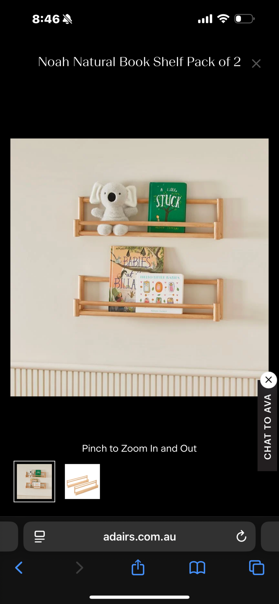 Floating shelves