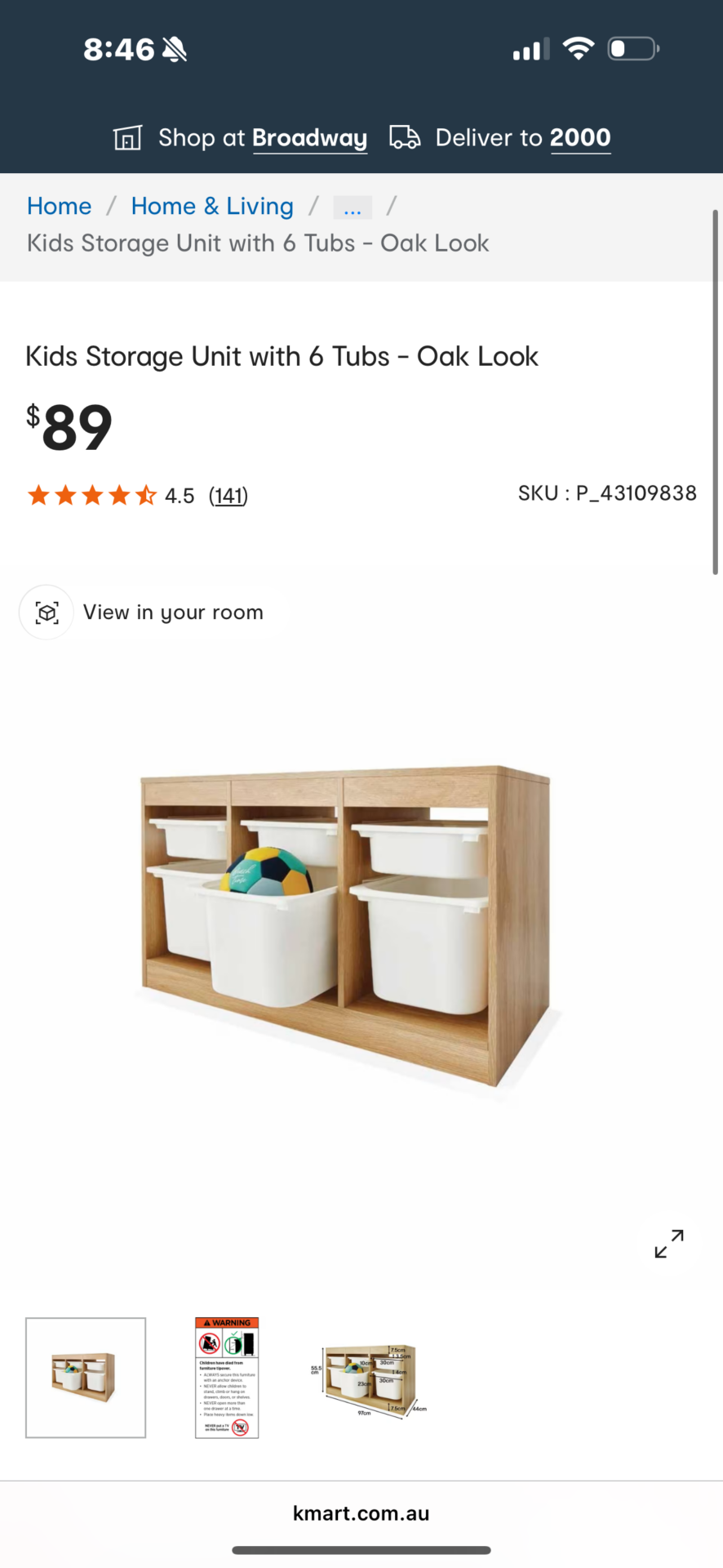 Toy cabinet