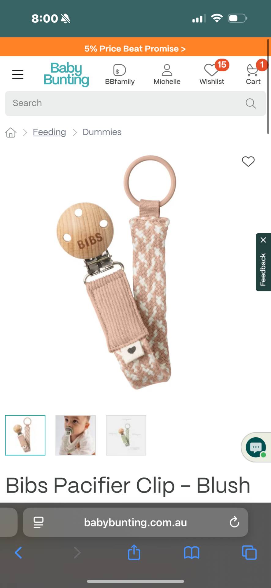 Dummy clip