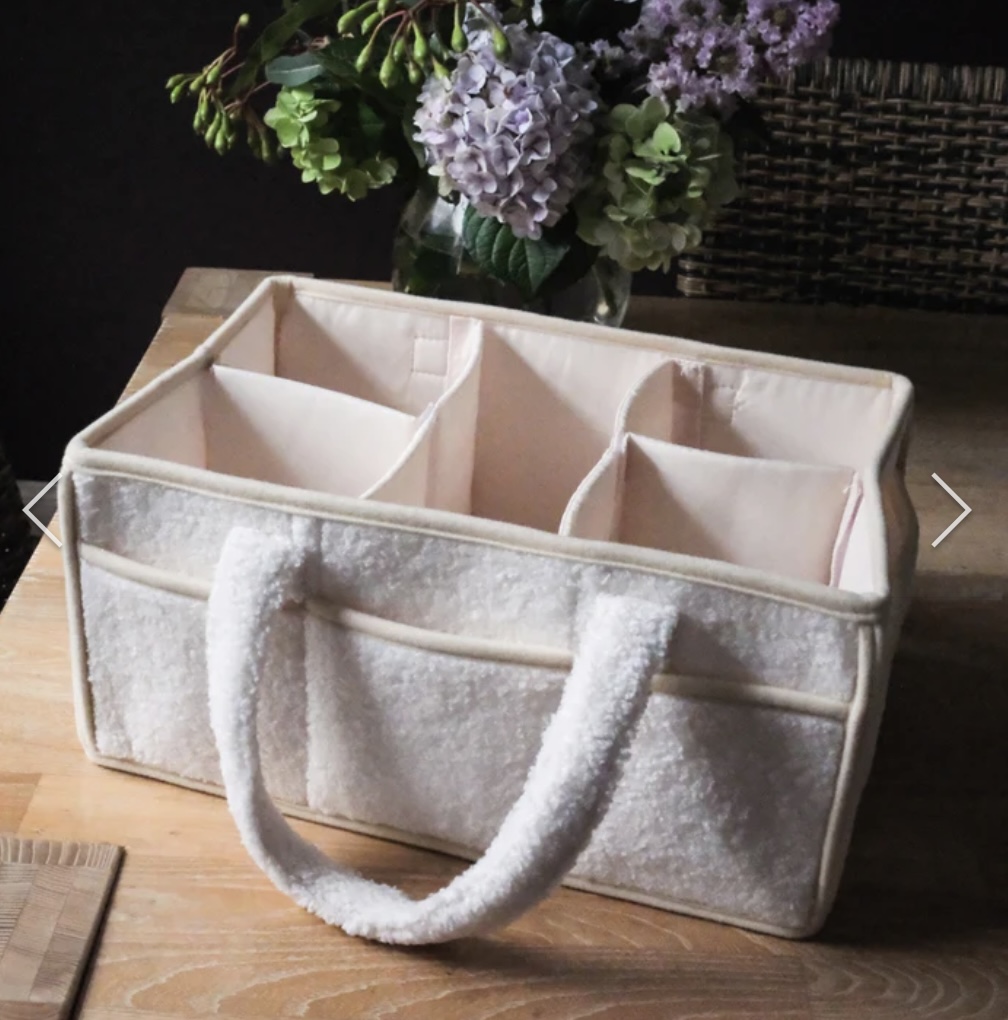 Urban Baby Nappy Caddy- Ivory