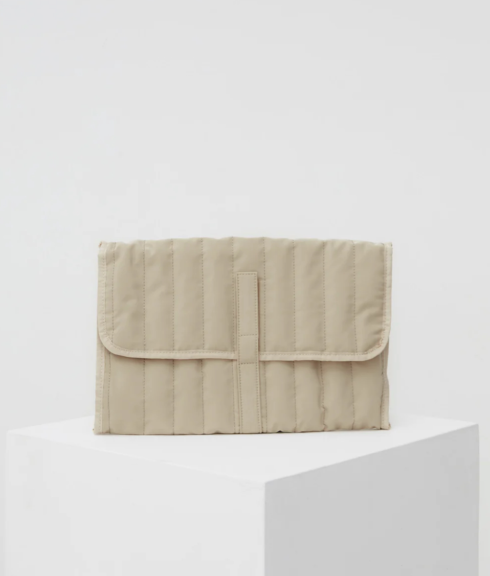The Travel Changing Mat- Cream- Phile