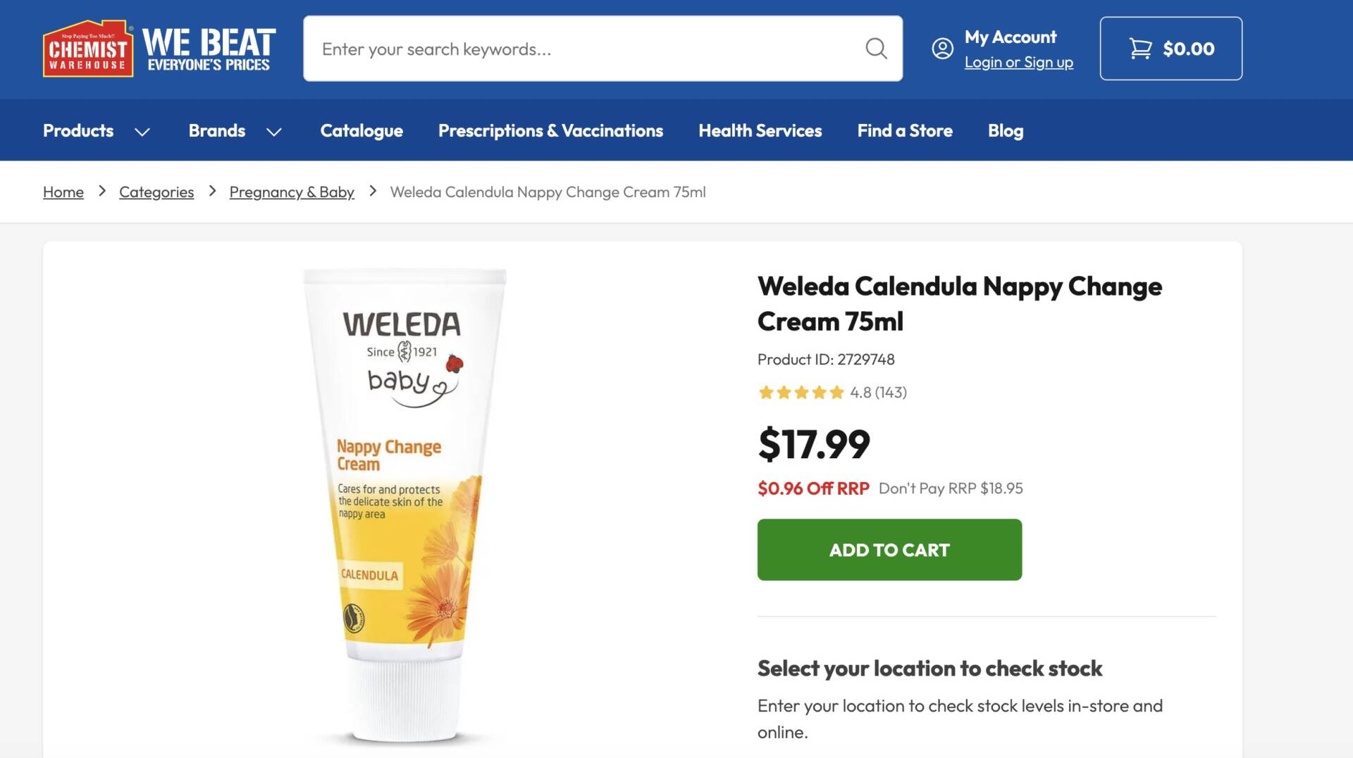 Nappy Rash Cream