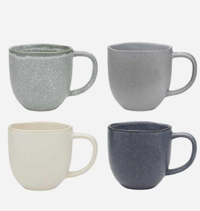 Dwell S4 Mugs 300ml Linen Deni