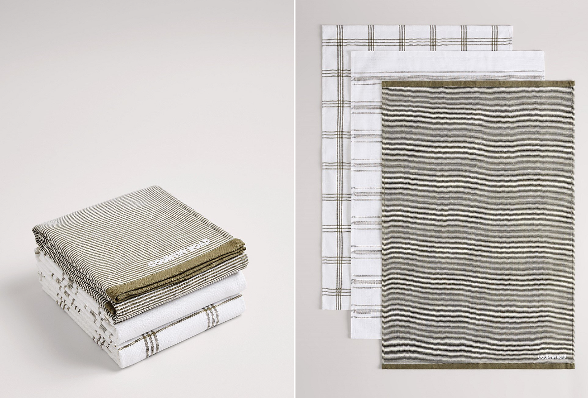Xave Australian Cotton Tea Towel Pack of 3