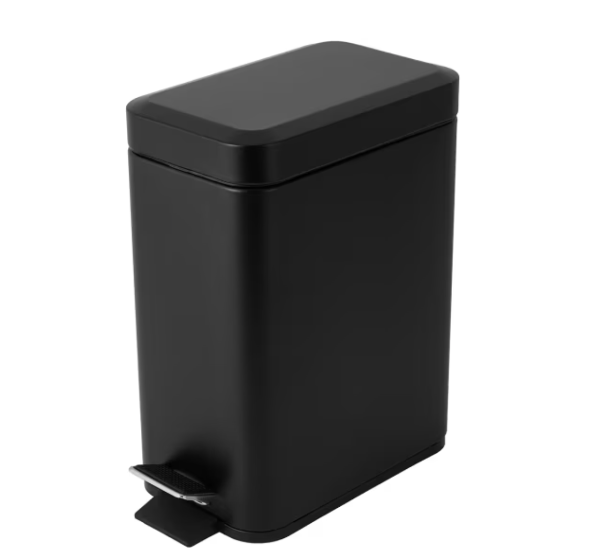 5L Slim Line Bin - Black
