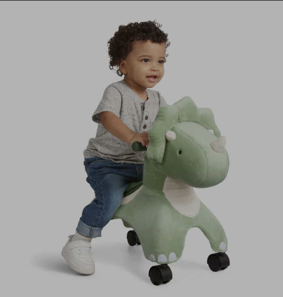 Radio Flyer Rolling Dinosaur