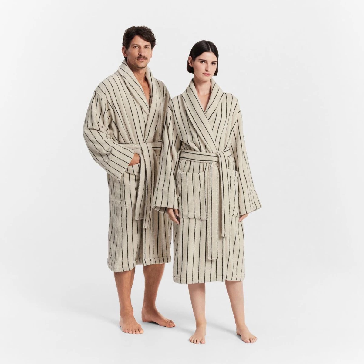 Aven Stripe Robe