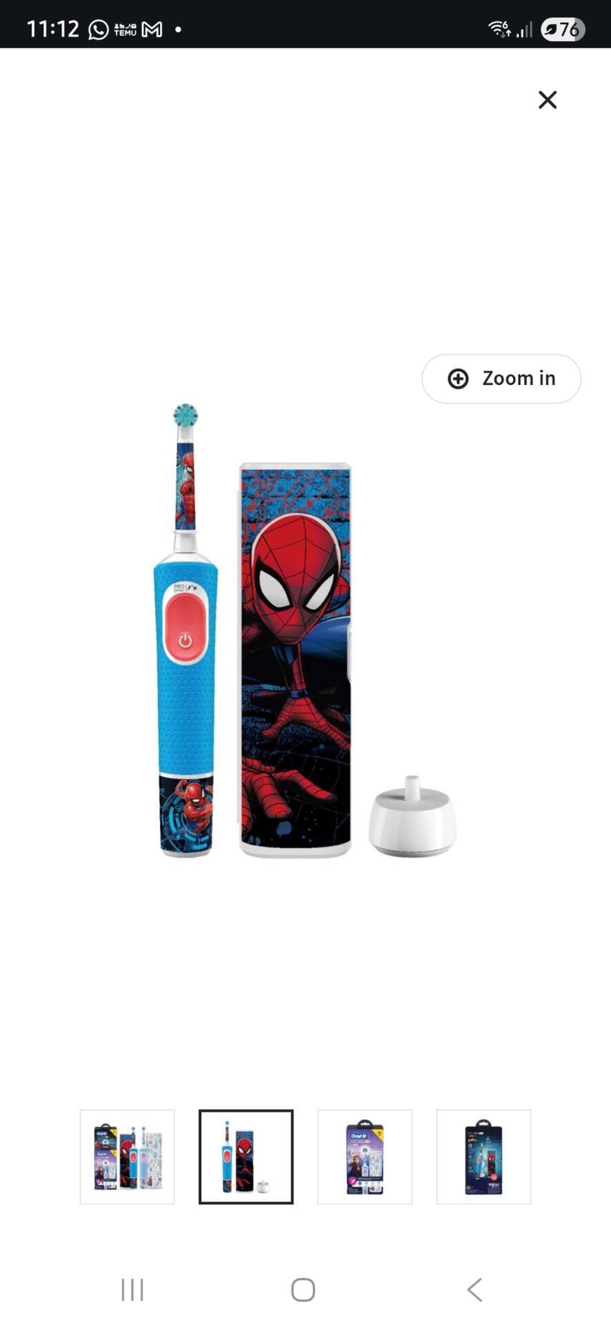 Electric toothbrush