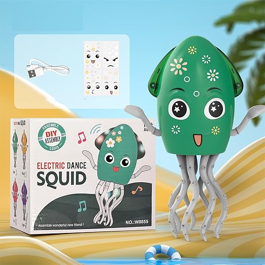 Tummy Time Squid - $22.99