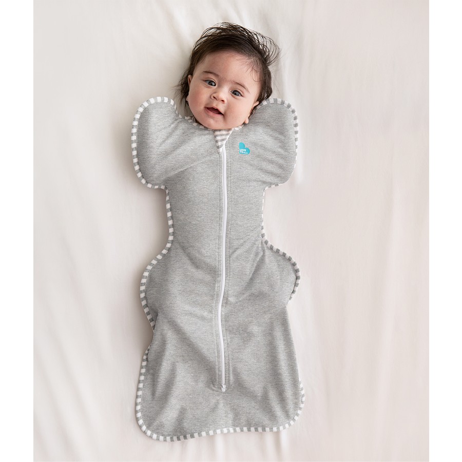Love To Dream Baby Original 1.0 Tog Swaddle Up™ - Grey