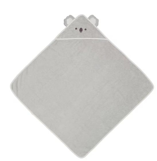 Cotton Hooded Towel - Koala